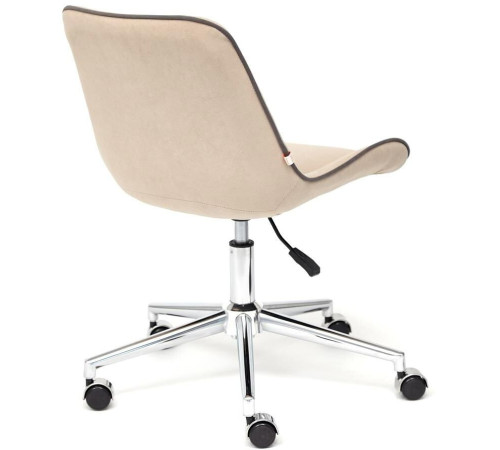 Кресло TetChair Style флок, бежевый