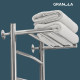Полотенцесушитель Granula Классик 50x60 с полкой боковое подключение, правое