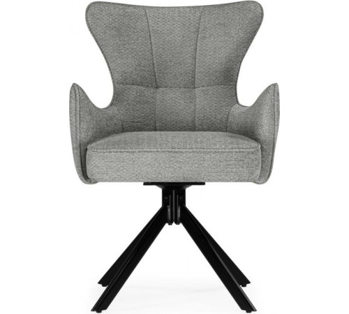 Стул с подлокотниками Woodville Atlanta поворотный серый/черный
