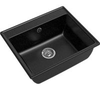 Кухонная мойка GranFest GF-V-580 черный