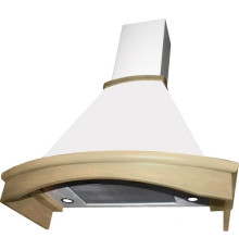 Кухонная вытяжка Elikor Ротонда 90П-650-П3Д бежевый/дуб неокрашеный 941556