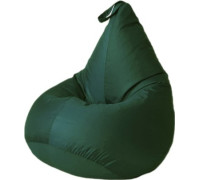 Кресло-мешок Kreslomeshki Капля Оксфорд 210 XXXL, темно-зеленый
