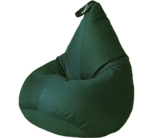 Кресло-мешок Kreslomeshki Капля Оксфорд 210 XXXL, темно-зеленый