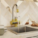 Проточный электрический водонагреватель-кран Mixline WH-003 золото