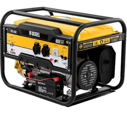 Бензиновый генератор Denzel PS-33E