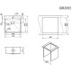 Кухонная мойка Granula GR-5151 графит матовый