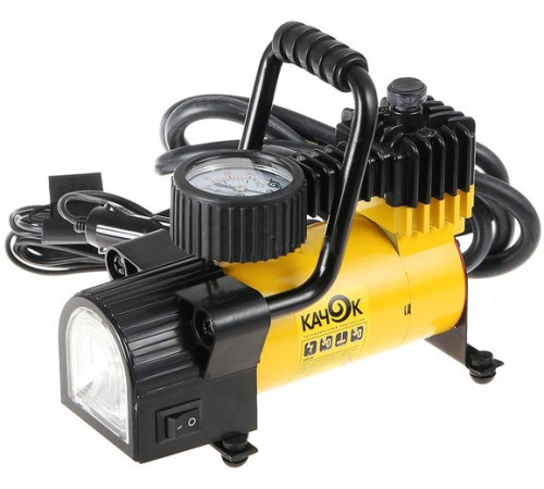 Автомобильный компрессор  Качок K50LED