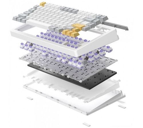 Клавиатура Dareu A81 белый, Dareu Firefly