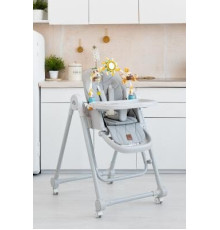 Высокий стульчик VipBaby Milan rocky grey