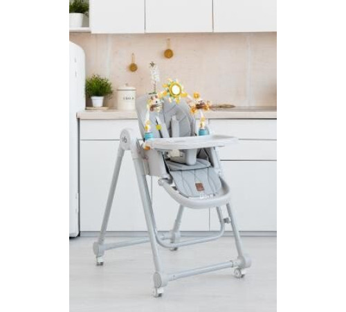 Высокий стульчик VipBaby Milan rocky grey