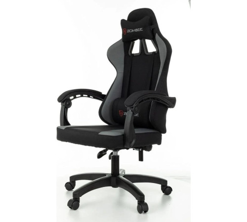 Игровое геймерское кресло Zombie Rudger черный/серый