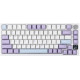 Клавиатура Ajazz AK820 Pro белый/фиолетовый, Ajazz Flying Fish