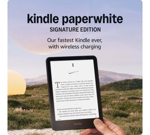 Электронная книга Amazon Kindle Paperwhite Signature Edition 2024 32GB черный