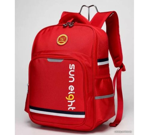Школьный рюкзак Sun Eight SE-2889 красный