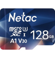 Карта памяти Netac microSDXC P500 Ultra 128GB