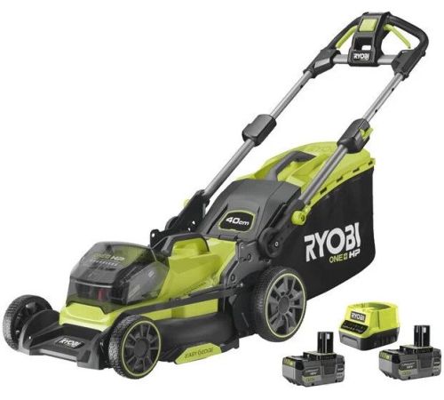 Газонокосилка Ryobi RY18LMX40B-240 с 2-мя АКБ