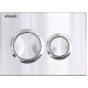 Унитаз подвесной Berges Wasserhaus Okus Rimless + Visam Slim 525 EX-043389 с сиденьем