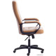 Офисное кресло TetChair Trendy флок, бежевый/бронзовый