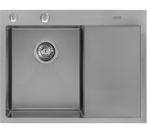 Кухонная мойка ARFEKA ECO AR 650*500 L SATIN