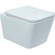 Унитаз подвесной Deante Bau VSS01102B с крышкой Slim Soft-Close белый