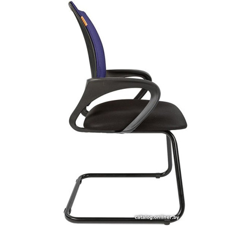Офисный стул CHAIRMAN 696 V черный/синий