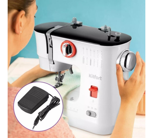 Электромеханическая швейная машина Kitfort KT-6047