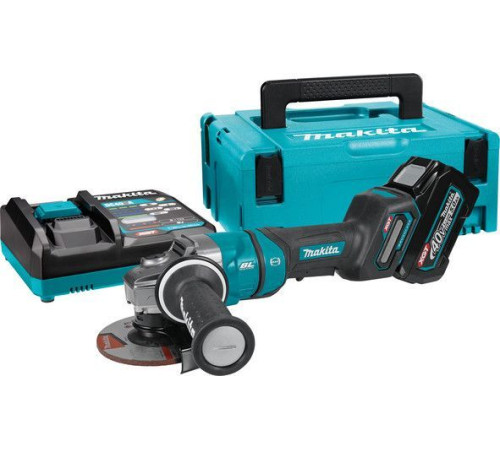 Угловая шлифмашина Makita GA050GT101 с 1-им АКБ, кейс