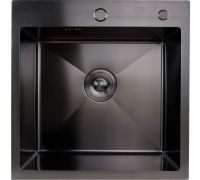 Кухонная мойка Berge 5050 premium Nano Black черный