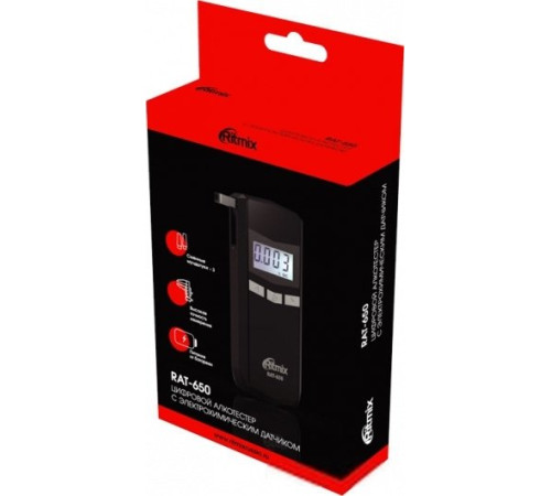 Алкотестер Ritmix RAT-650