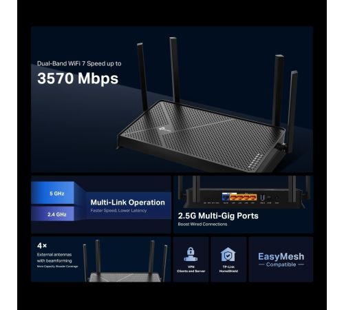 Wi-Fi роутер TP-Link Archer BE230