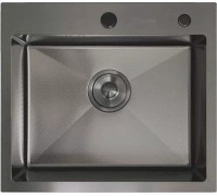 Кухонная мойка Gerhans K35044BD Decor графит