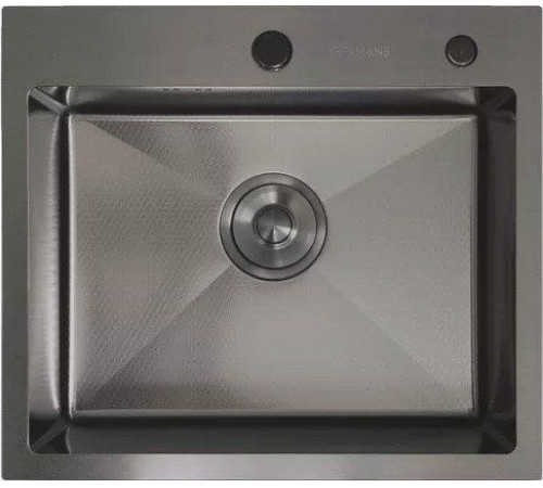 Кухонная мойка Gerhans K35044BD Decor графит