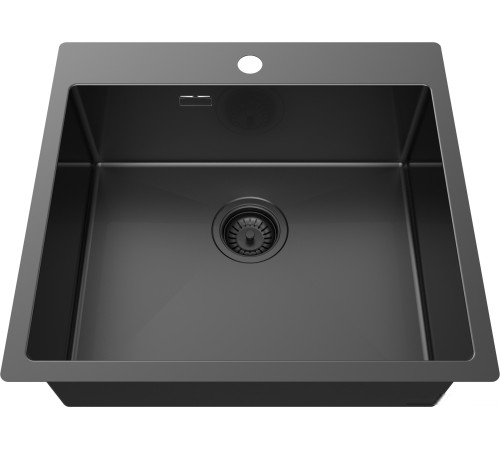 Кухонная мойка ZorG ZRN 5055 Premium PVD Gunblack