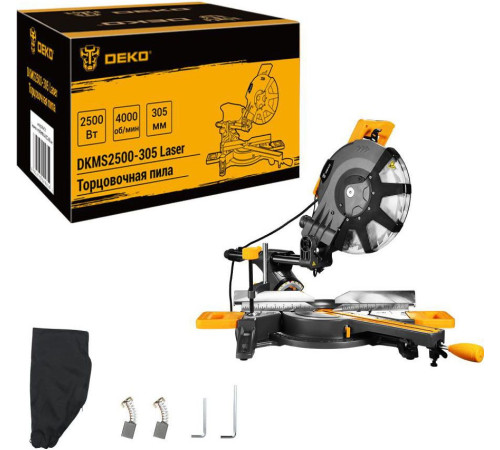 Торцовочная пила Deko DKMS2500-305 Laser 063-4316
