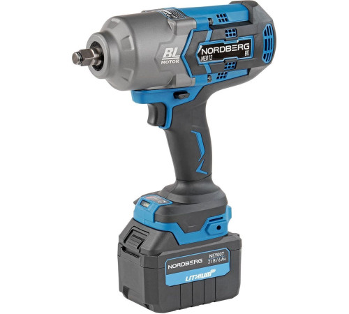 Гайковерт Nordberg NE812K с 2-мя АКБ