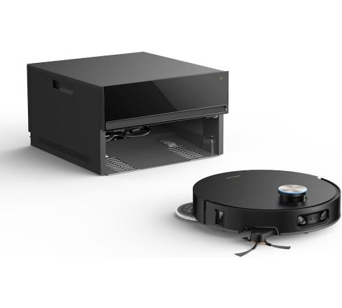 Робот-пылесос Dreame Robot Vacuum X60 Master Black RLX88DE евровилка, черный