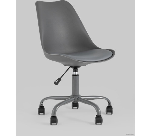 Офисное кресло Stool Group Blok пластиковый серый