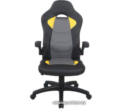 Игровое геймерское кресло Brabix Skill GM-005 532494 черный/желтый