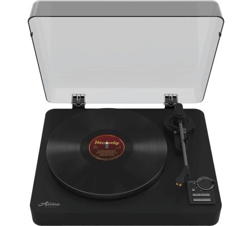 Виниловый проигрыватель Alive Audio Magna Black