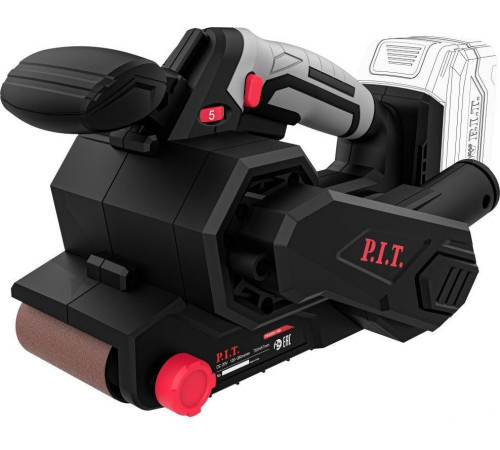 Ленточная шлифмашина P.I.T. PBS20H-75B Solo без АКБ