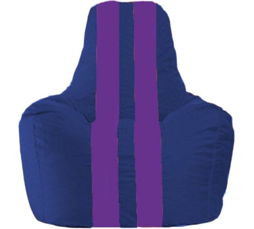 Кресло-мешок Flagman Спортинг С1.1-117 синий/фиолетовый