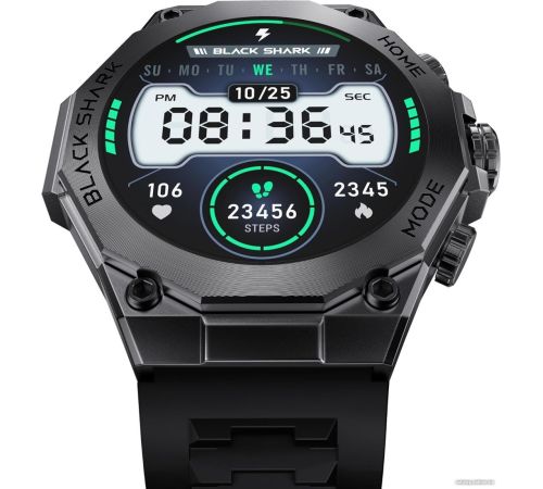 Умные часы Black Shark S1 Pro черный/серый