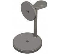 Беспроводное зарядное Magssory Base Pro Wireless Qi2 WCH012t титановый