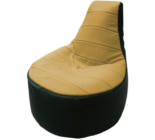 Кресло-мешок Flagman Трон Т1.3-44 охра/зеленый