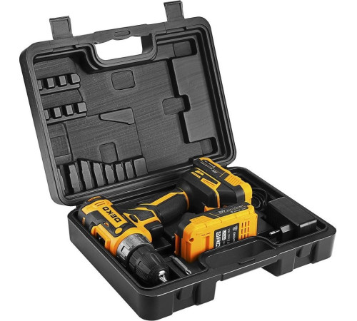 Дрель-шуруповерт Deko DKCD20-Li 085-1123 с 2-мя АКБ, кейс