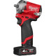 Гайковерт Milwaukee M12 FIW38-422X 4933464613 с 2-мя АКБ, кейс