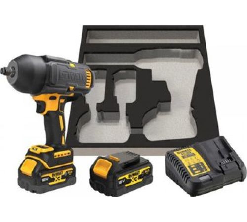 Гайковерт DeWalt DCF900P2G с 2-мя АКБ, ложемент