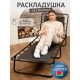 Раскладушка MishLex 192x65 см серый