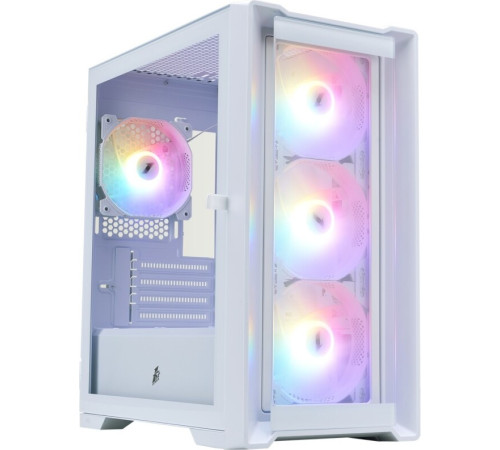 Корпус 1stPlayer TRILOBITE T4-G FRGB белый
