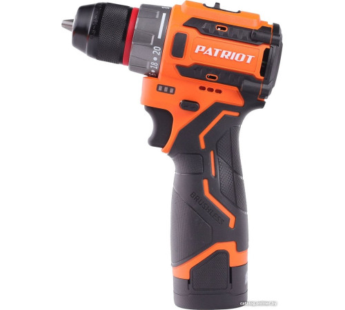 Дрель-шуруповерт Patriot BR 467 180201467 с 2-мя АКБ, кейс